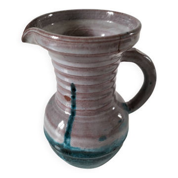 Pichet Accolay en céramique émaillée, circa 1955–1965.