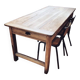 Farm table in walnut