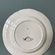 Set of 4 flat plates Creil and Montereau, Flora model