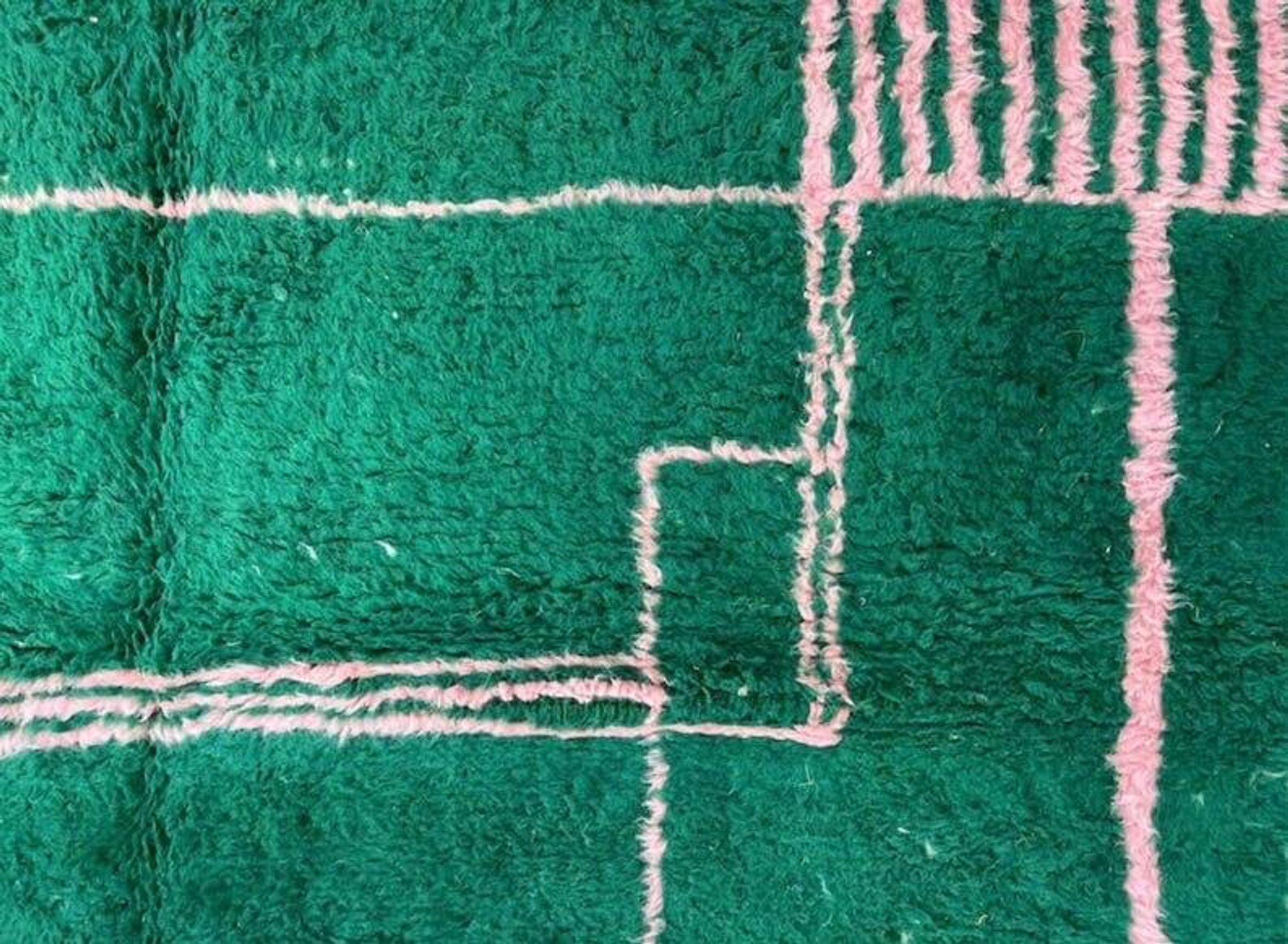 Tapis beni ouraine fait main traditionnelle taille 200 x 300 cm