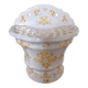 Bouquet holder / flower holder in Moustiers earthenware