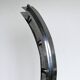 Sculptural space age floor lamp in marble and chrome metal, italian design