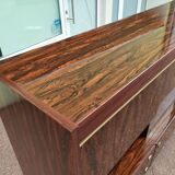 Danish rosewood buffet showcase bar - 1970