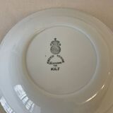 Set of vintage deep plates Luneville Badonviller France decor Ven