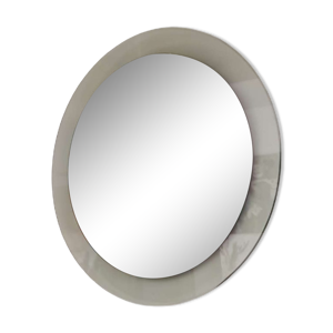 miroir rond vintage sur