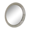 Miroir rond vintage sur plexiglas 60cm