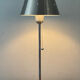 Brushed aluminium design lamp