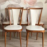 Set of 5 Baumann Palma model chairs, from the 60s/70s