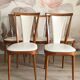 Set of 5 Baumann Palma model chairs, from the 60s/70s