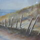 Tableau aquarelle bord de mer bateaux