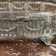 Silver-plated metal and glass centerpiece from the early 20th century