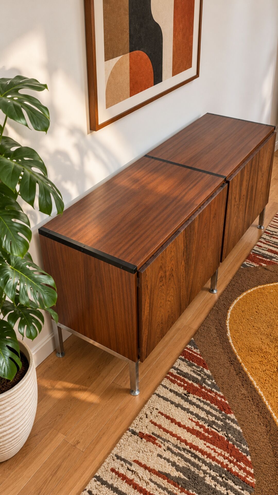 Vintage minimalist sideboard