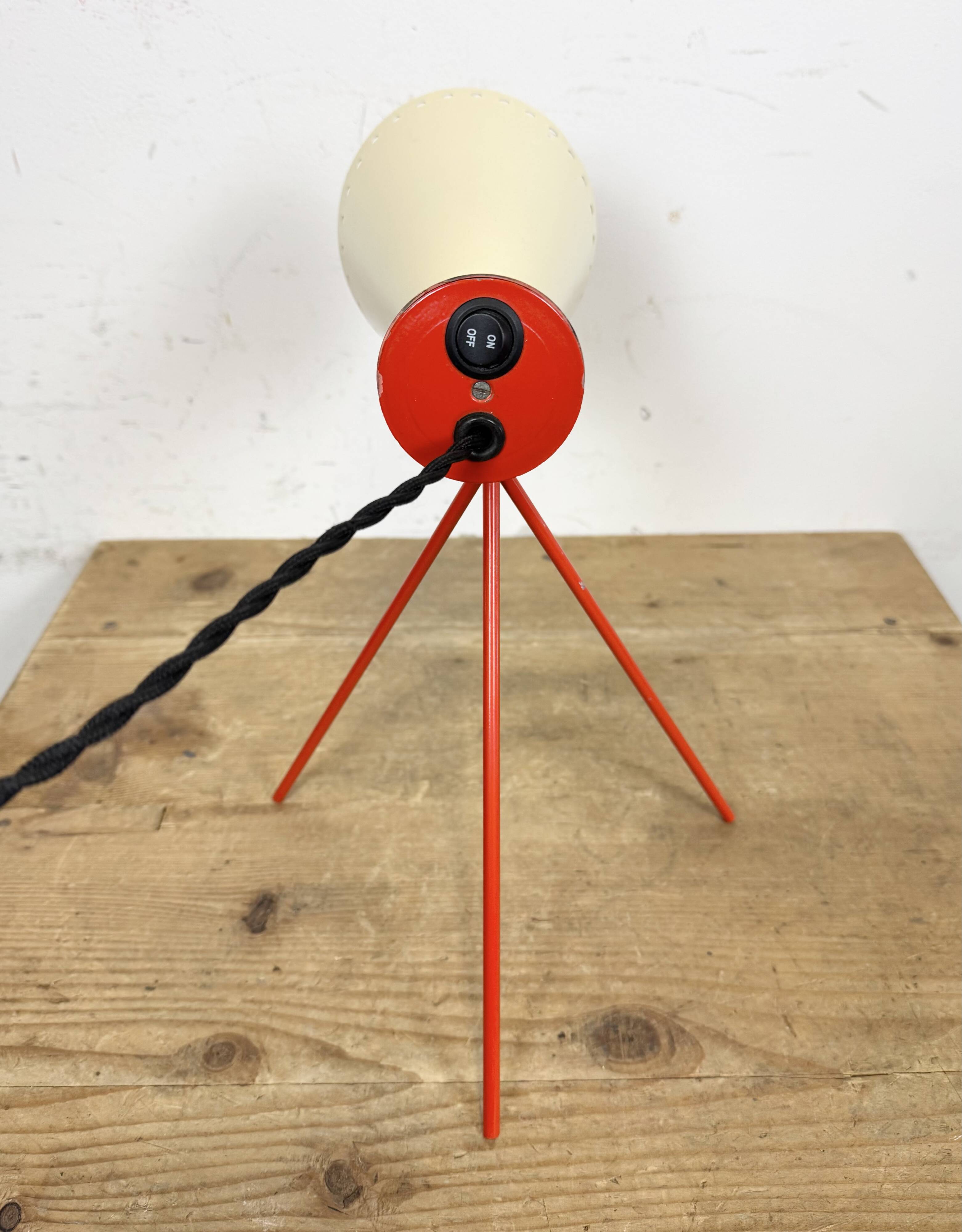 Vintage Midcentury Table Lamp by Josef Hůrka for Napako, 1950s