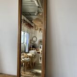 Old foot mirror gilded