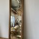 Old foot mirror gilded