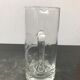 Former Pitcher Carafe Glass Blown Transparent - Engraving Eagle Vintage Kitchen