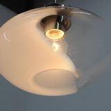 Mid-Century Modern Art Glass Pendant by Kamenicky Senov, 1970s