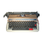 Machine a écrire vintage révisée Brother de Luxe 662 TR avec valise
