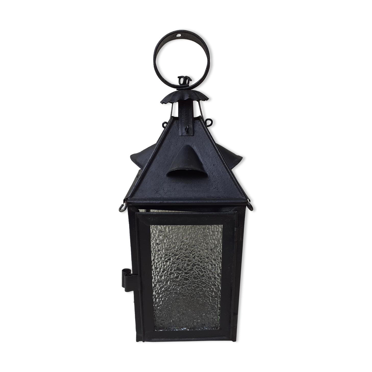 Antique candle lantern