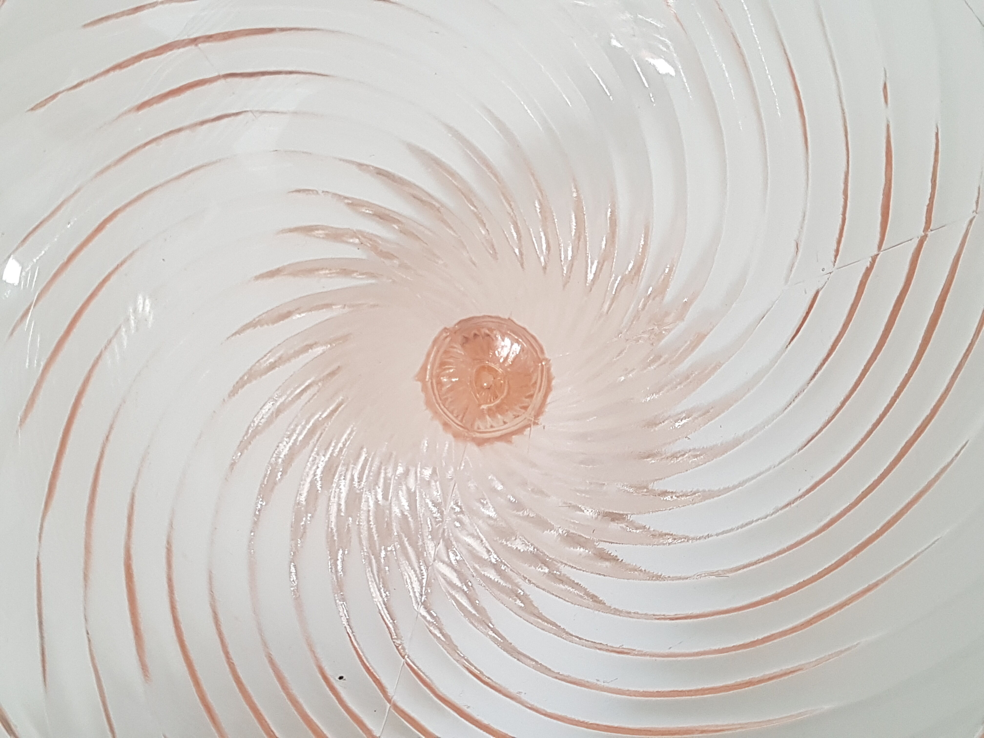 Fruit cup old rosé glass