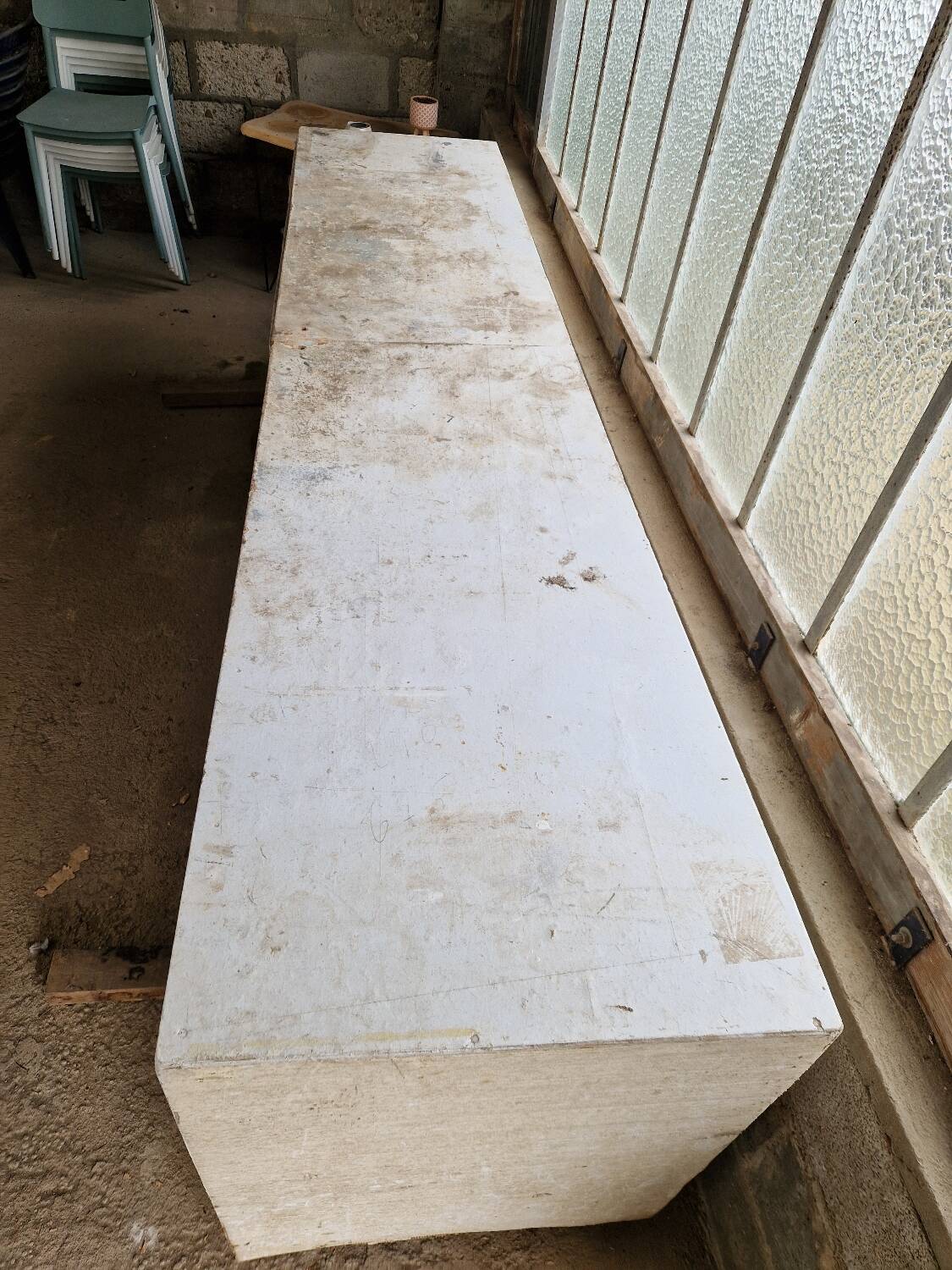 Meuble de metier établi/comptoir