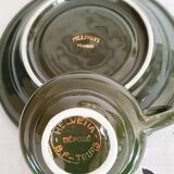 Helvetia Green Bistro Coffee Mugs (4)