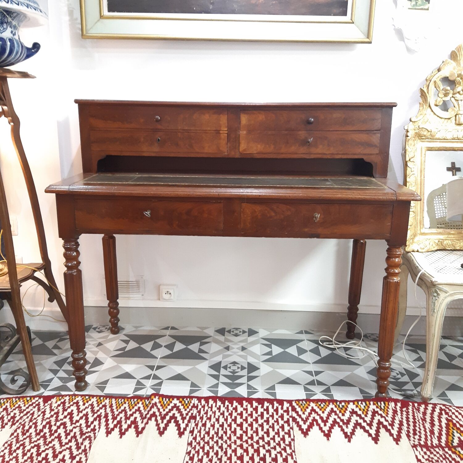 Louis Philippe mahogany desk