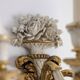 Pair of Louis XVI style wall lights in gilded and lacquered wood. Circa 1900.