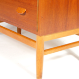 Danish vintage retro commodus Poul Volther FDB in teak 60s