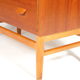 Danish vintage retro commodus Poul Volther FDB in teak 60s