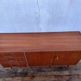 Vintage teak row from the 1960s