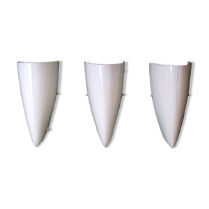 Appliques murano blanches