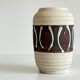 Handmade ceramic vase from the 1950s