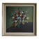 Vintage Original Framed Oil on Wooden Background Artwort