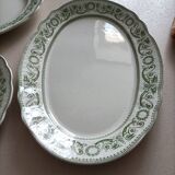 Old serving dishes