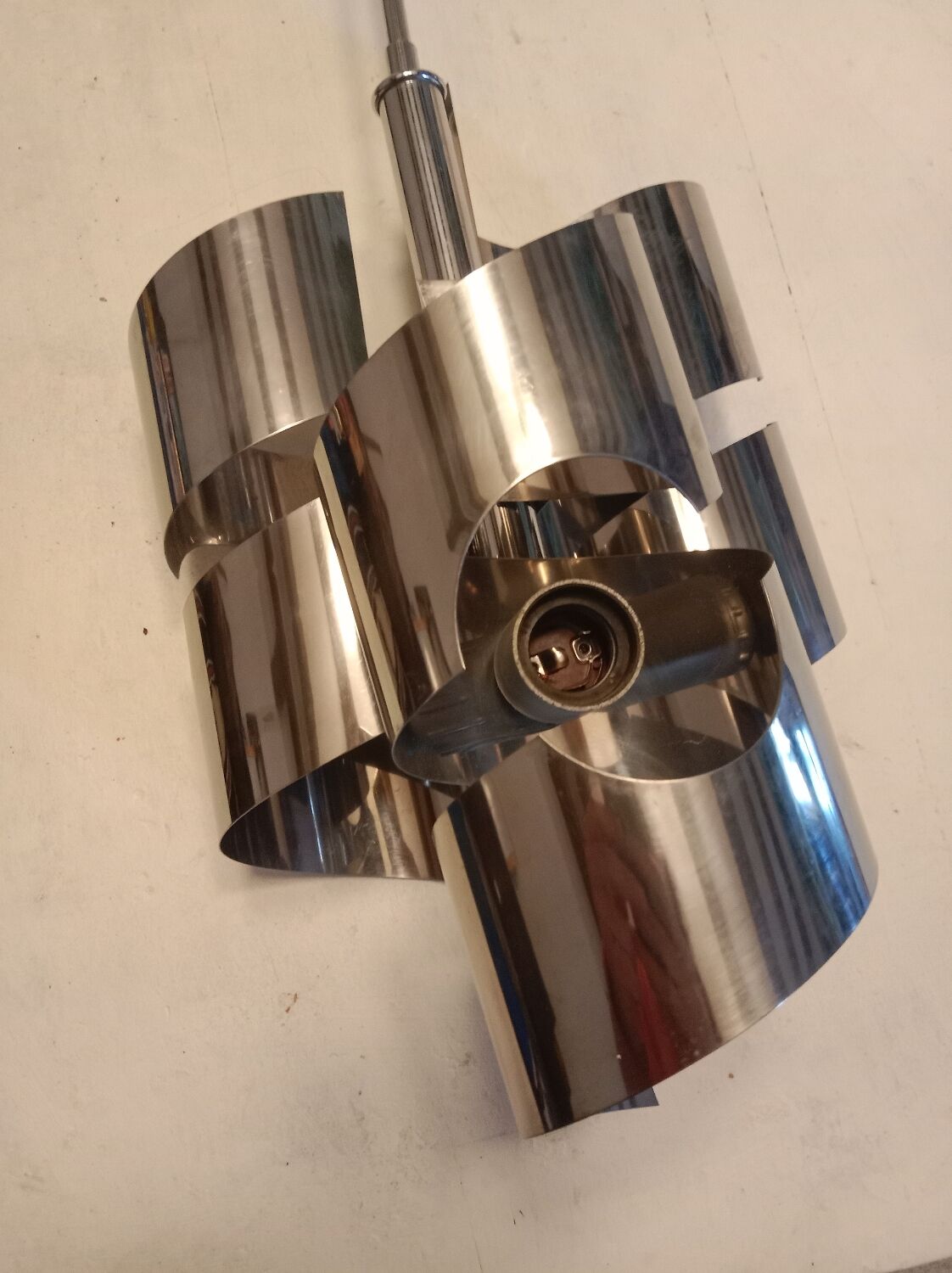 Suspension chrome 3 feux