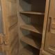 Library / Tall sideboard in solid wood and ceramics – Guillerme and Chambron