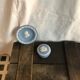 Boite et coupelle en porcelaine de Wedgwood