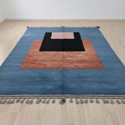 Traditional handmade pure wool rug, size 150 x 250 cm