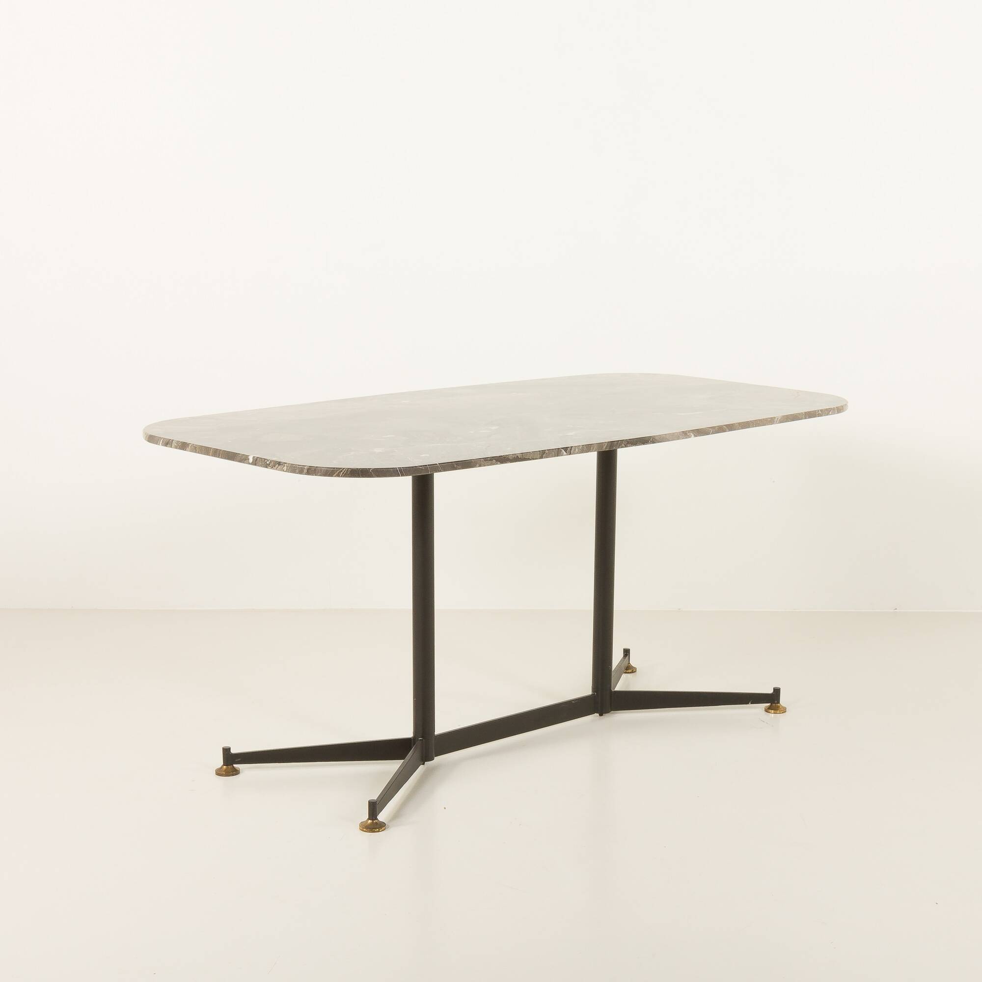 Large Italian mid century marble table or a desk , 1960s