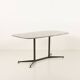 Grande table ou bureau en marbre italien du milieu du siècle, années 1960