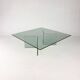 Table Basse Postmoderne en Verre, 1980s
