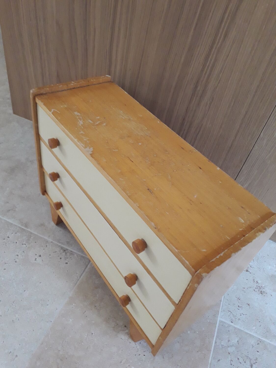 Toy doll dresser and furniture