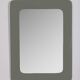 Vintage 1970s Wall Mirror in Smoked Glass, Italian Design