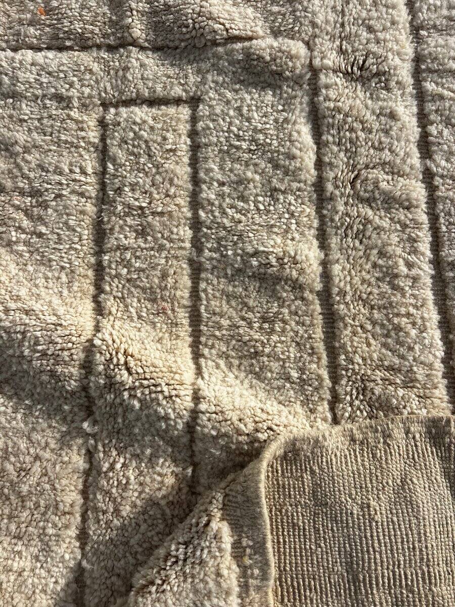 Large modern Berber-style rug in wool