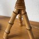 1960s rattan desk or table lamp
