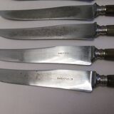 Couteaux anciens Sheffield service de table