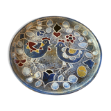 Ceramic plate Bernard Buffat