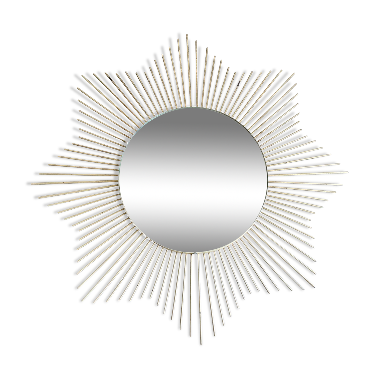 Sun mirror 1960 rn gilded metal