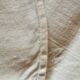 12 damask linen table napkins with an antique silk monogram from the 19th century.